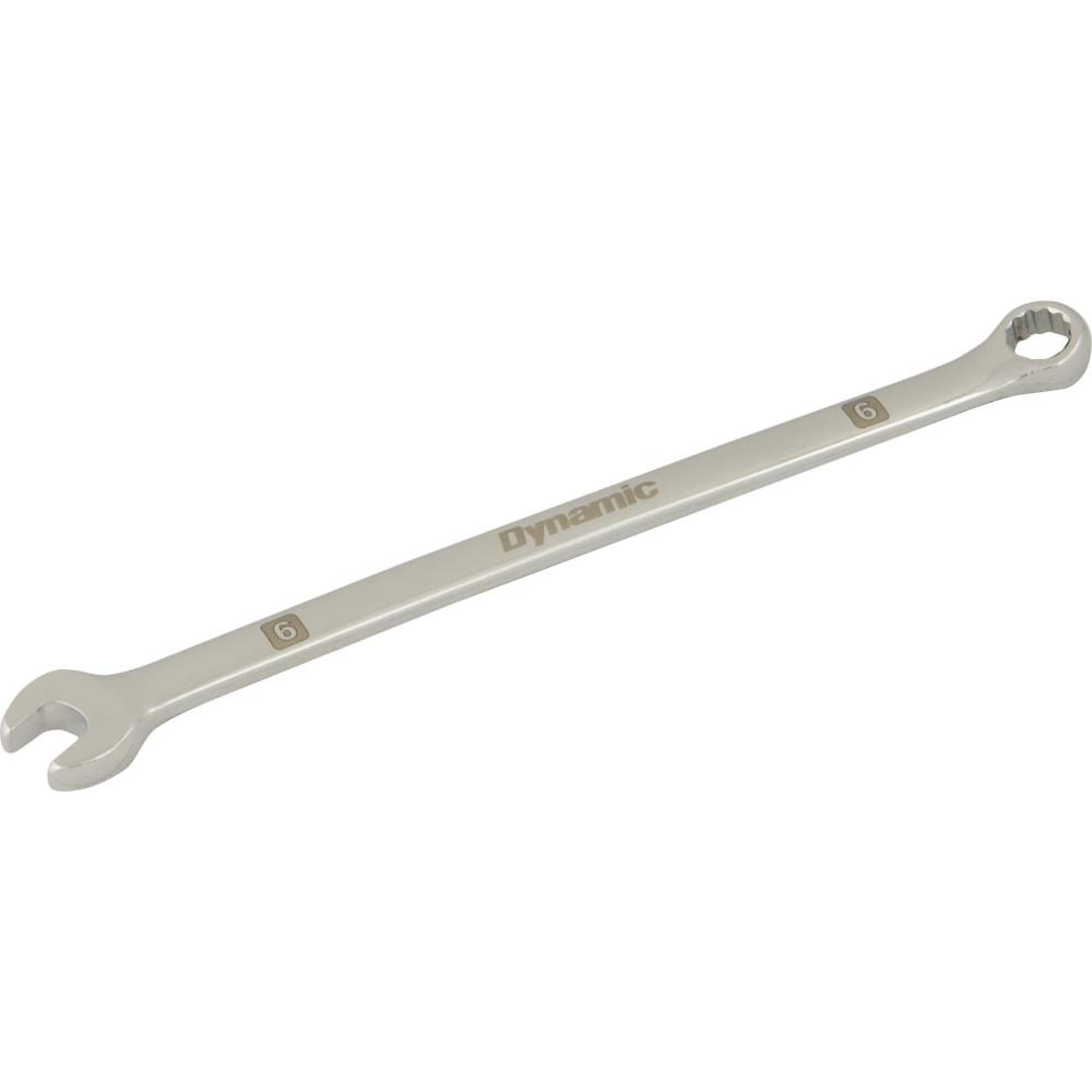 Dynamic Tools 6mm 12 Point Combination Wrench, Mirror Chrome Finish